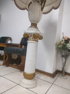 1.65 meter antique ceramic floor lamp