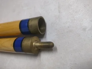 Vintage fat pool table stick