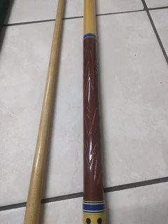 Vintage fat pool table stick