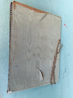 Antique figural Isfahan Persian rug with a hunting scene design.