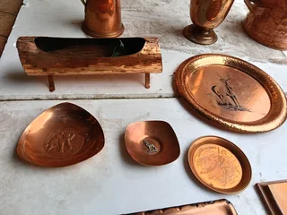 17 items of Cooper ornaments for sale