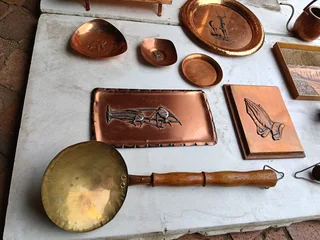 17 items of Cooper ornaments for sale