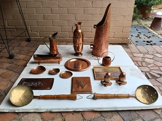 17 items of Cooper ornaments for sale