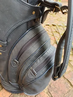 Heavy blue genuine leather  golf club for sale