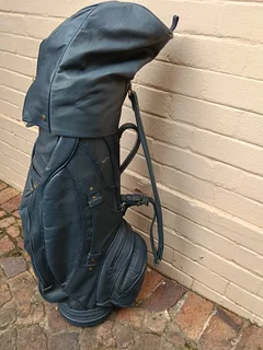 Heavy blue genuine leather  golf club for sale
