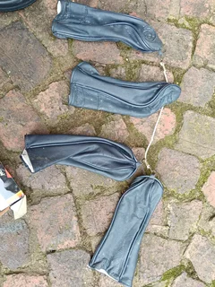 Heavy blue genuine leather  golf club for sale