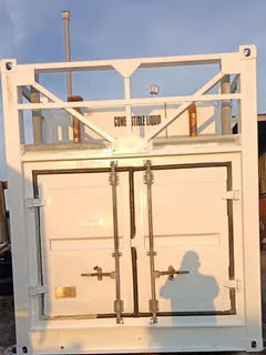 Refurbished 30 000 Liter Selfbunded Diesel Tank with Fitted Dispenser For Sale