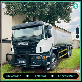 2019 SCANIA P360 - 18 000 LITRES WATER TANKER FOR SALE!