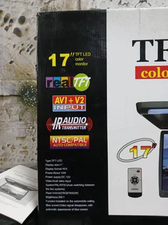 17 INCH Car / Kombi TFT LED COLOUR MONITOR – Brand New