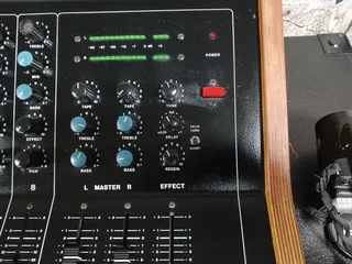 Dynacord ES 820 260 watts RMS Stereo Power Mixer &amp; Digital Delay PA System