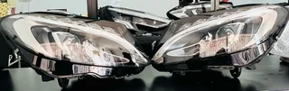 MERCEDES BENZ W205 LEFT &amp; RIGHT HEADLIGHTS