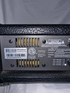 Phonic powerpod 415rw powered mixer with usb recorder