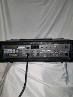 Phonic powerpod 415rw powered mixer with usb recorder