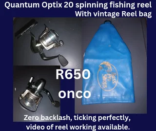 Quantum Optix 20 spinning fishing reel for sale