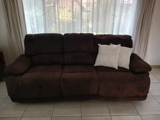Recliner lounge suite.