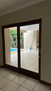 Wooden sliding door