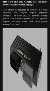 ECM-EMU-CL ECUMASTER EMU CLASSIC