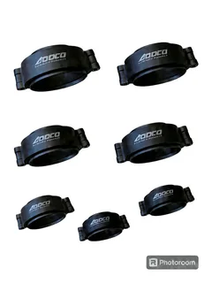 Aluminum HDCL boost pipe clamps