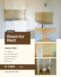 Bachelor Flat in Mzingazi R1400