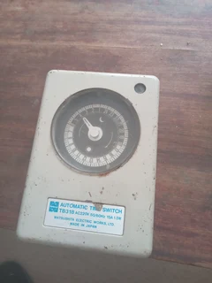 Two electronic time switches for sale