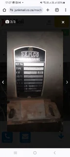 Three phase Femco electric motor with motor start box in excellent condition.