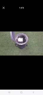 Water meter in a purpose made polycarbonate  enclosure in good condition with all fittings