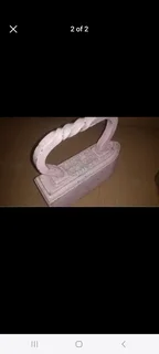 Two heavy door stop weights in good condition  Sell both together