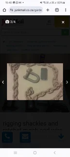 selection of lifting rigging shackles and ratchet mech and wire and heavy duty chain vgca