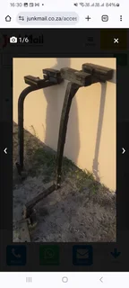 Two separate bicycle carriers in good condition complete with base plate which bolts to the towbar