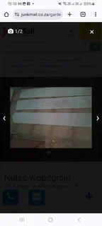 Nutec woodgrain planks selection of approx 20 planks selling as one lot