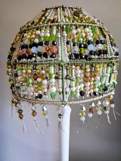 Lamp..Hand Beade