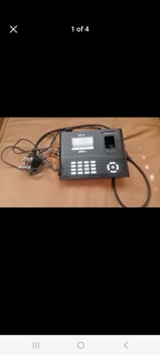 Fingerprint Recognition Time Attendance  Access control Terminal, As new  perfect working order