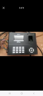 Fingerprint Recognition Time Attendance  Access control Terminal, As new  perfect working order