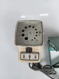 Good quality vintage Black Decker drill bit sharpener complete with set of fully resharpened bits