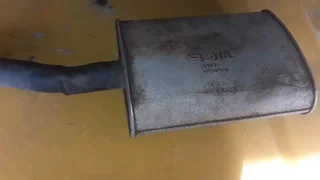 Exhaust Box Land Rover Defender