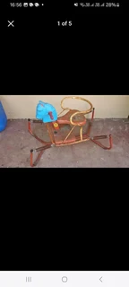 Vintage  spring toy horse made by sunbeam perfect for collector or kiddies toy