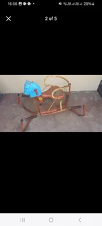 Vintage  spring toy horse made by sunbeam perfect for collector or kiddies toy