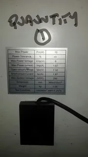 Selection of 9 SMALL hobby style solar panels all in good condition see advery for details