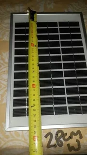 Selection of 9 SMALL hobby style solar panels all in good condition see advery for details