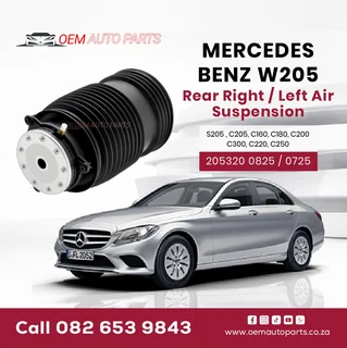 Mercedes Benz W205 Rear Right / Left Air Suspension