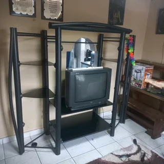 Room divider and tv