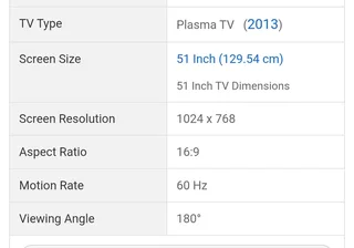 Samsung 51 Inch PLASMA HD (PS51F4900AR)