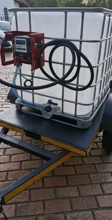 1000L DIESEL BOWSER ON TRAILER