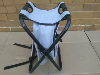 Backpack stool and cooler bag