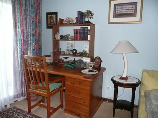Writing Desk, solid Wood handmade of Railway sleepers