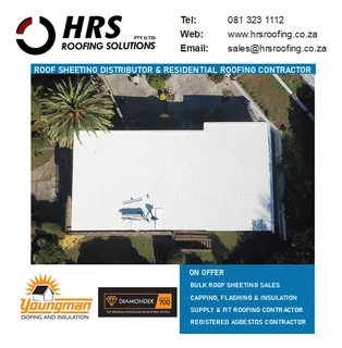 Bulk Roof Sheeting - Polycarb, Zincalume, Colorbond IBR, Corrugated or Clip Lock Roof Sheeting