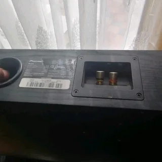 Yamaha rxv coupled with pioneer Andrew Jones edition speakers