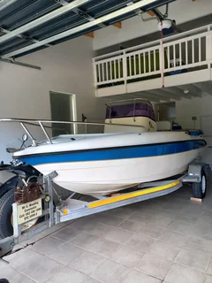 Boat with outboard motor