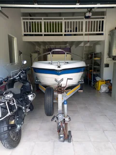 Boat with Outboard motor