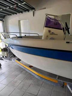 Boat with Outboard motor